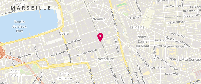 Plan de ABRIEU Alain, 68 Rue de Rome, 13006 Marseille