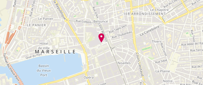 Plan de GABRIEL André, 9 Rue de Bir Hakeim, 13001 Marseille