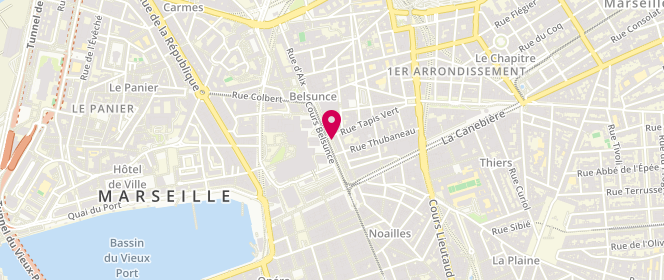 Plan de FRANÇOIS Patrick, 32 Cours Belsunce, 13001 Marseille