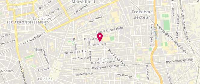Plan de FALEK Marc, 20 Rue du Camas, 13005 Marseille