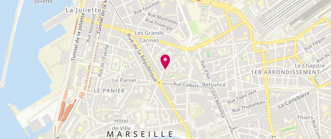 Plan de BOUCHLAGHEM Khaled, 10 Rue Felix Eboue - Bâtiment A, 13002 Marseille