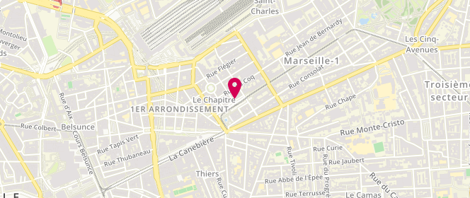 Plan de GABRIEL Marc, 11 Cours Joseph Thierry, 13001 Marseille