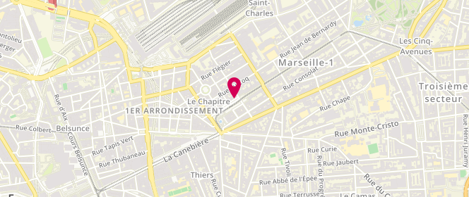 Plan de FEKETE Amalthee, 15 Cours Joseph Thierry, 13001 Marseille