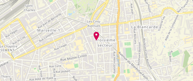 Plan de DOMBEY Jean Marie, 11 Boulevard Georges Clemenceau, 13004 Marseille