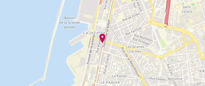 Plan de DANVIN Caroline, 37 Avenue Robert Schuman, 13002 Marseille