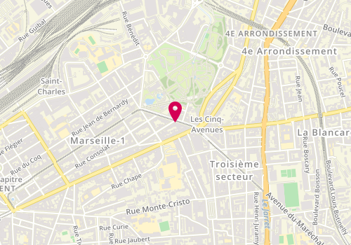 Plan de TOUBOUL Denis, 32 Boulevard Philippon, 13004 Marseille