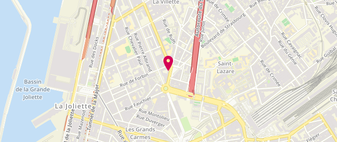 Plan de SETRICK Jacques, 81 Avenue Camille Pelletan, 13003 Marseille