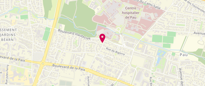 Plan de CHEVALLIER Philippe, 51 Bis Avenue Pouguet, 64000 Pau