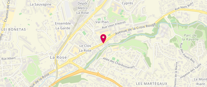 Plan de BLASCO Helios, 60 Avenue de la Croix Rouge, 13013 Marseille