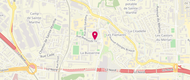 Plan de GAUVIN Laurent, 59 Rue Mahbouti Tir, 13014 Marseille