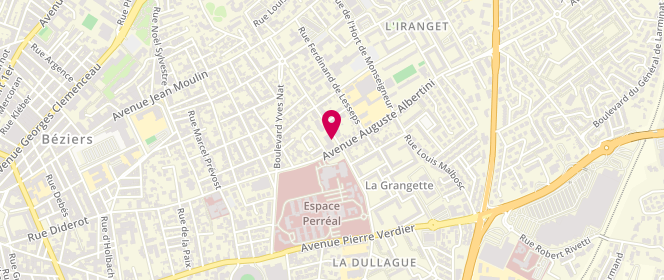 Plan de DUFAY-DUPAR Baptiste, 19 Boulevard Francisque Sarcey, 34500 Béziers