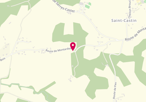 Plan de BOUYGARD Jean-Louis, 21 Route de Montardon, 64160 Saint-Castin