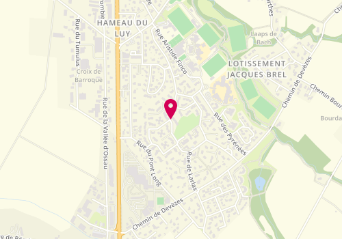 Plan de HAMTAT Kamel, 17 Rue du Laaps, 64121 Serres-Castet