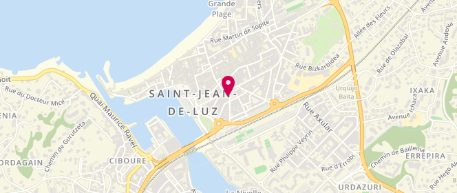 Plan de LAMARQUE Marina, 15 Avenue Labrouche, 64500 Saint-Jean-de-Luz
