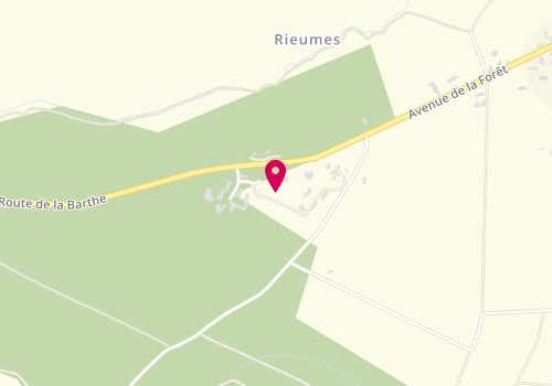 Plan de MELET Sylvain, 200 Route de Lautignac, 31370 Rieumes