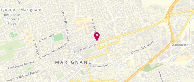 Plan de ROUSSET Marie Céline, 1 Avenue Guynemer, 13700 Marignane