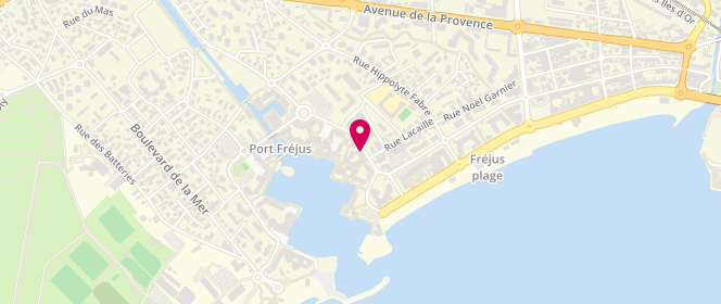 Plan de BENYAMIN Pierre, Avenue de Port Fréjus, 83600 Fréjus