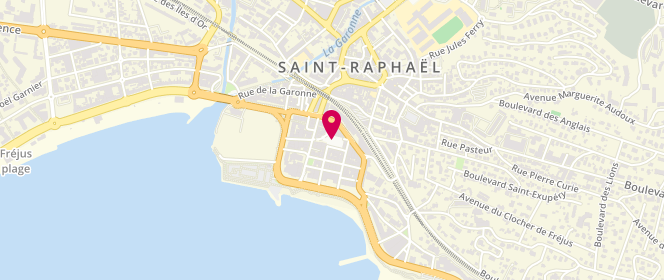 Plan de MORGUE Robert, Place Pierre Coullet, 83700 Saint-Raphaël