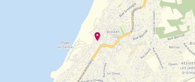 Plan de DUHART Régine, Route de la Grande Place, 64210 Bidart