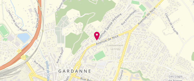 Plan de LAROCHE-CIAVALDINI Florence, 35 Avenue Sainte Victoire, 13120 Gardanne