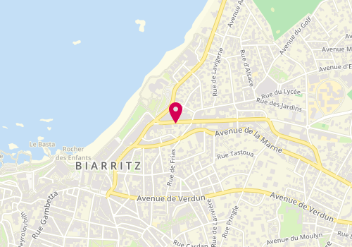 Plan de MIRTAIN Christophe, 8 Avenue de la Reine Victoria, 64200 Biarritz