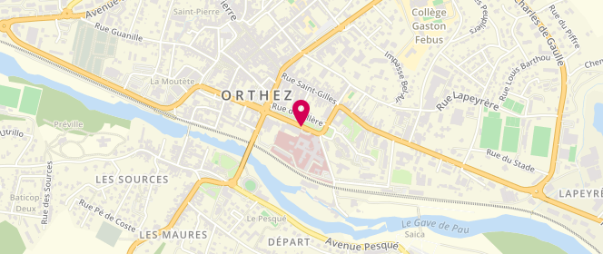 Plan de ANTIPHON Philippe, 7 Rue Xavier Darget, 64300 Orthez