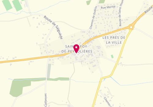 Plan de GORDON Laura, 6 Place Henri Dunant, 31470 Sainte-Foy-de-Peyrolières