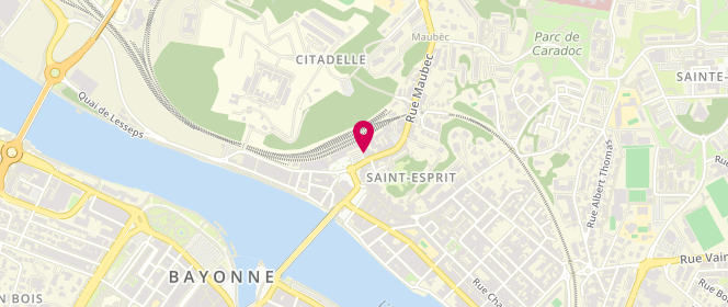 Plan de Larrède-MARSAULT Nadine, 1 Place Pereire, 64100 Bayonne