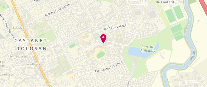 Plan de FRANZETTI Géraldine, 7 Place Clemence Isaure, 31320 Castanet-Tolosan