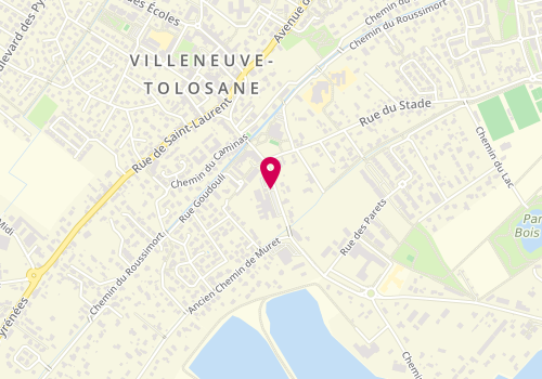 Plan de SAVAGNER Julie, 22 Rue des Lavandieres, 31270 Villeneuve-Tolosane