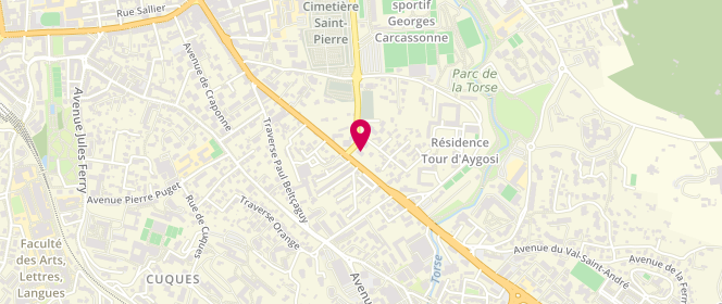 Plan de CORNUS Philippe, 2 Avenue Déportés Résistance Aixoise, 13100 Aix-en-Provence