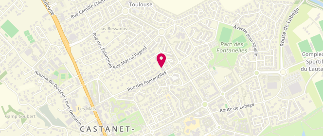 Plan de MARTIN Yolaine, 1 Rue Pierre Boisson, 31320 Castanet-Tolosan