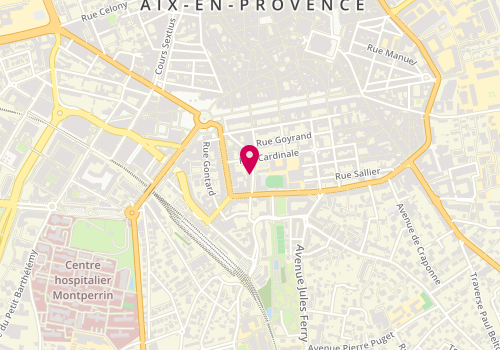 Plan de CHENNI-ASSELAH Nawal, 6 Avenue Malherbe, 13100 Aix-en-Provence