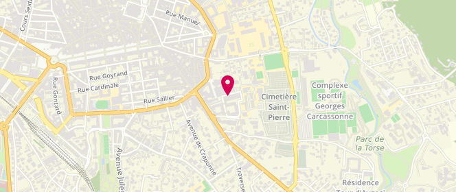 Plan de AMIEL Olivier, 8 Rue Condorcet, 13100 Aix-en-Provence