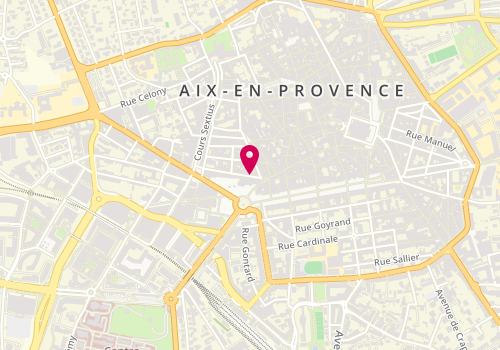 Plan de CAYOL Nicole, 14 Rue Victor Leydet, 13100 Aix-en-Provence