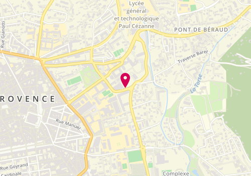 Plan de GUITOUKOULOU Marcel, 2 Avenue du Docteur Aurientis, 13100 Aix-en-Provence