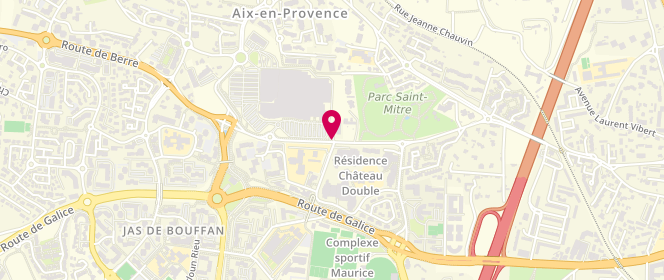 Plan de DROUHIN Anne, 546 Avenue Jean Monnet, 13090 Aix-en-Provence