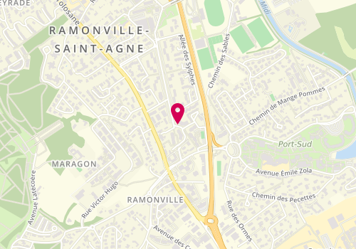 Plan de OLLE Priscille, 1 Rue du Languedoc, 31520 Ramonville-Saint-Agne