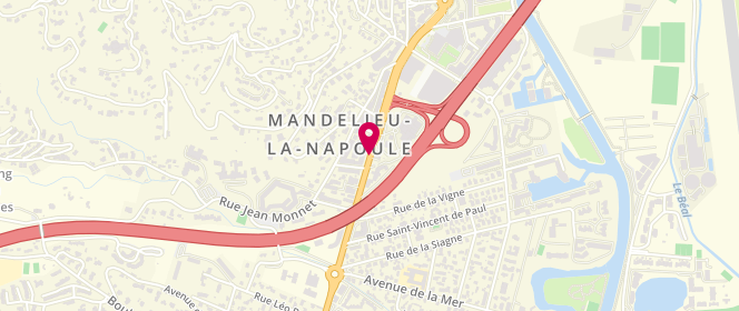 Plan de FALTOT Dominique, 369 Avenue de Cannes, 06210 Mandelieu-la-Napoule