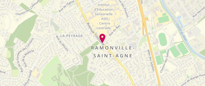 Plan de BALARDY Florence, 40 Avenue Tolosane, 31520 Ramonville-Saint-Agne