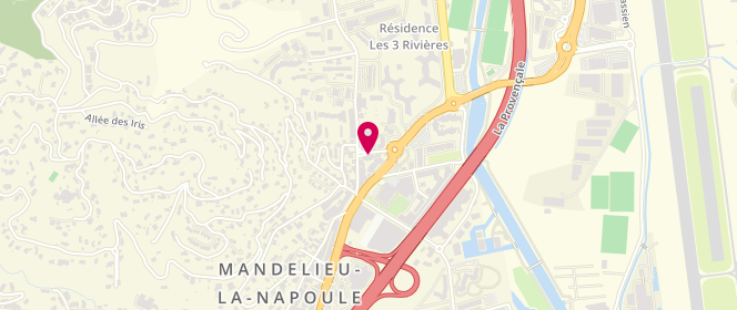 Plan de BELTRANDO Jean Claude, 26 Rue Charles de Mouchy, 06210 Mandelieu-la-Napoule