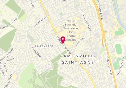 Plan de FOUBERT Audrey, 26 Avenue Tolosane, 31520 Ramonville-Saint-Agne