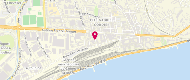 Plan de FONTES Jean-Luc, 16 Rue Léon Goyet, 06150 Cannes