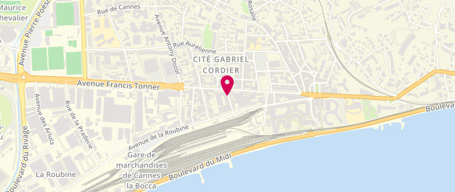 Plan de HADJ-HENNI Amine, 4 Rue Saint Jean, 06150 Cannes