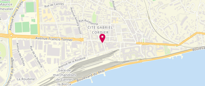 Plan de ROHAULT Dominique, 2 Rue Saint Jean, 06150 Cannes