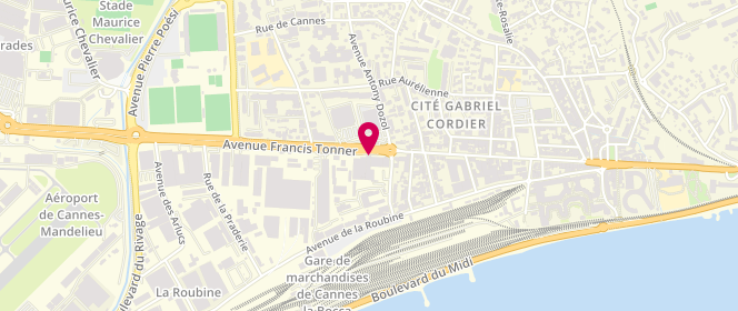 Plan de NICOLAU Stéphane, 155 Avenue Francis Toner, 06150 Cannes