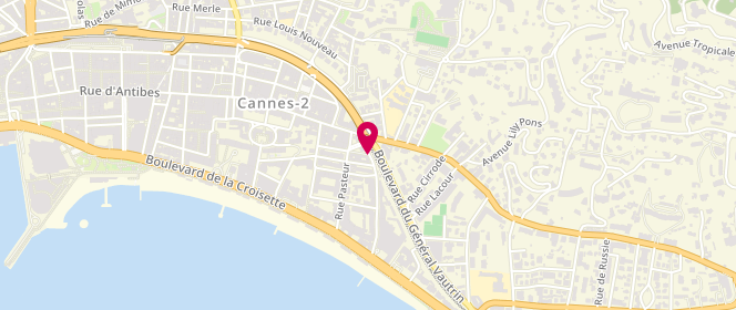 Plan de GIACOMINO Philippe, 6 Bis Rue Latour Maubourg, 06400 Cannes