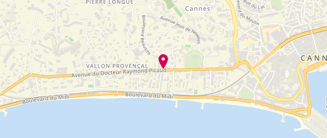 Plan de ZEGGAGH Ahmed, 26 Avenue du Docteur Raymond Picaud, 06400 Cannes