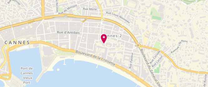 Plan de KLIFA-CHOISY Marie, 9 Rond Point Duboys d'Angers, 06400 Cannes