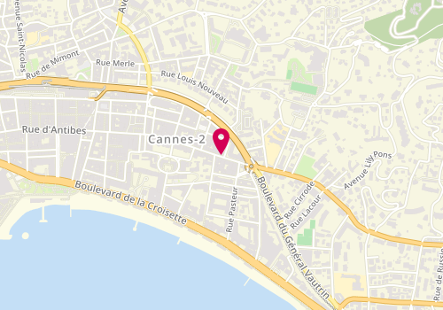 Plan de BUHAS Mihaela-cristina, 137 Rue d'Antibes, 06400 Cannes
